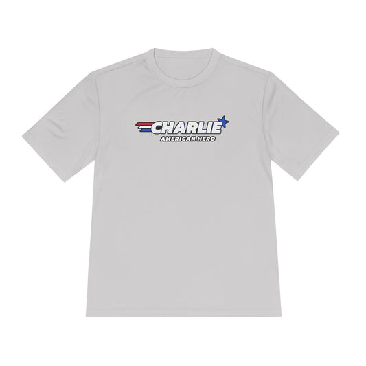 Charlie American Hero Men's Dry-Fit Performance Tee
