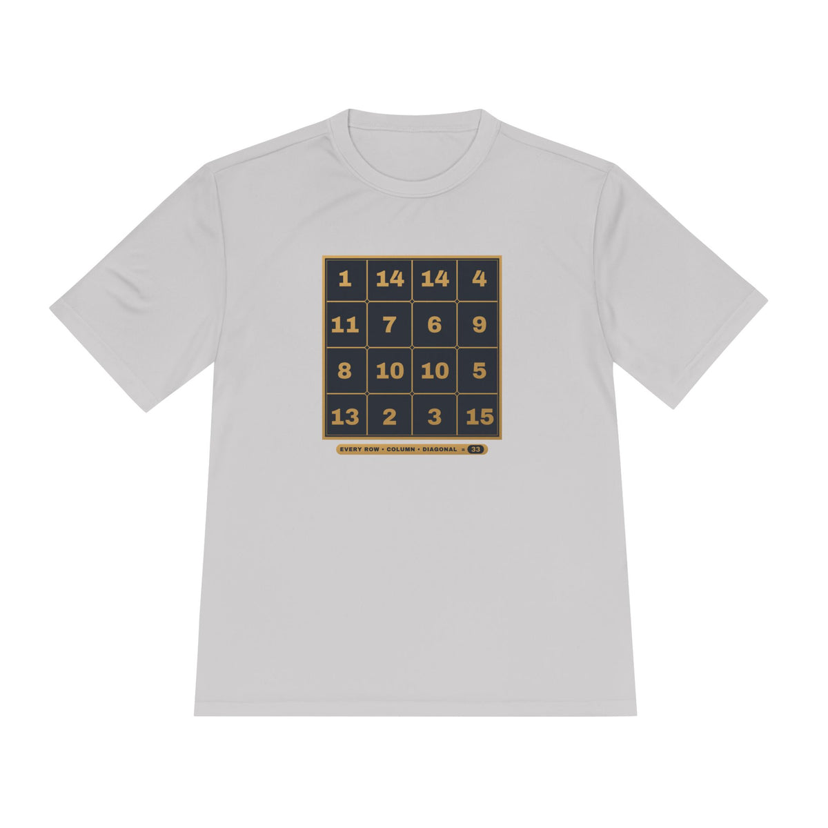 Magic Square 33 Alpha & Omega Men's Dry-Fit Performance Tee