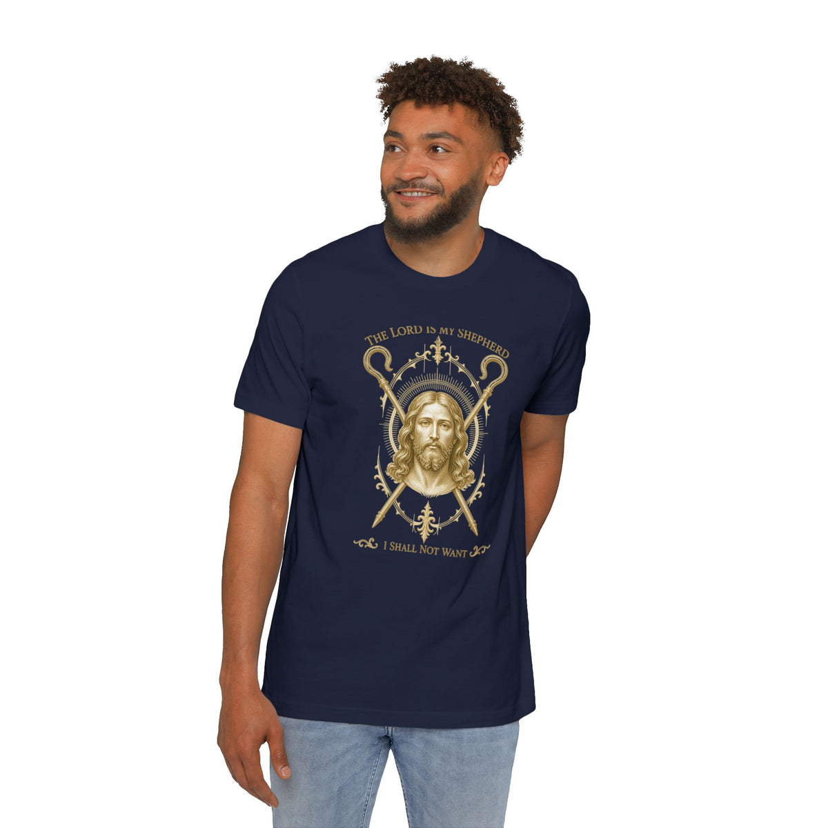 The Lord Is My Shepherd Psalm 23:1 Lightweight Tee