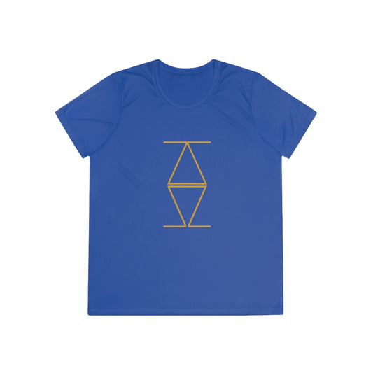 Alpha & Omega Holy Family Cross Women's Dry-Fit Performance Tee