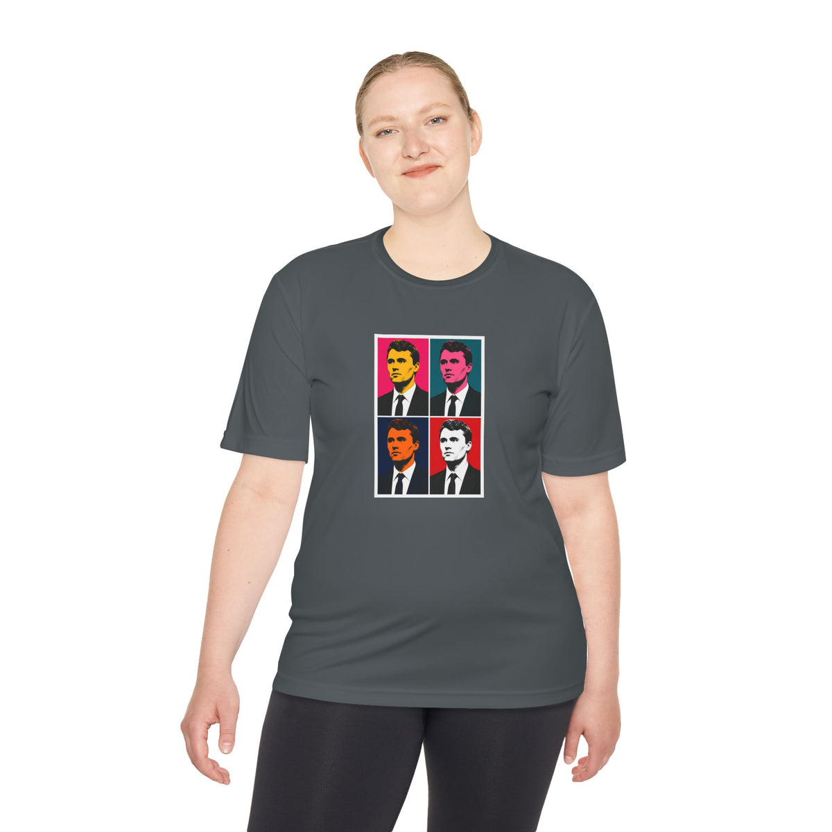 Charlie Pop Art Men's Dry-Fit Performance Tee