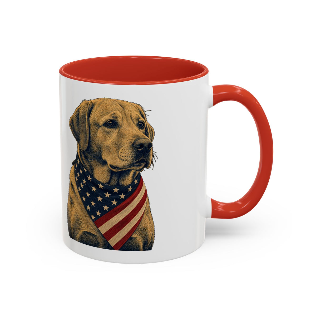 Patriotic Lab Accent Mug