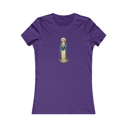 Mary, Crown of Twelve Stars Women's Slim Fit Tee