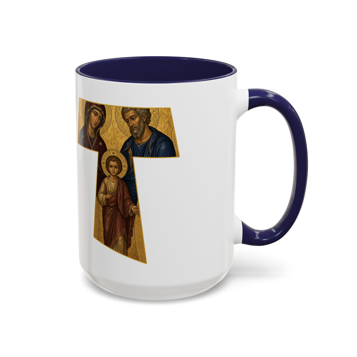 Holy Family Tau Accent Mug