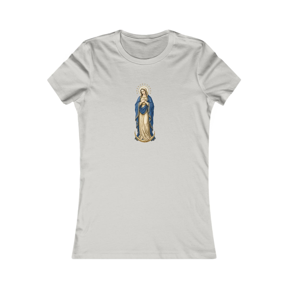 Mary, Crown of Twelve Stars Women's Slim Fit Tee