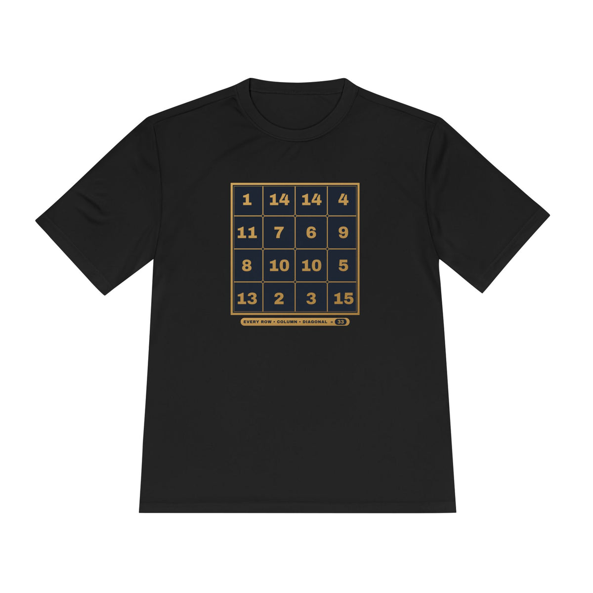 Magic Square 33 Alpha & Omega Men's Dry-Fit Performance Tee