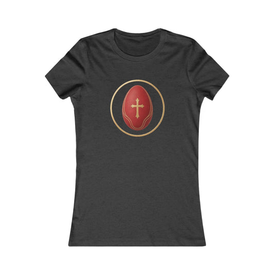 He Is Risen Women's Slim Fit Tee