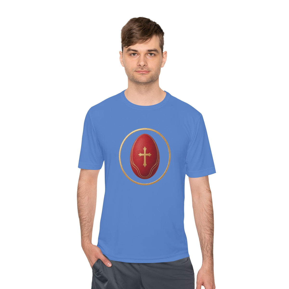 He Is Risen Men's Dry-Fit Performance Tee