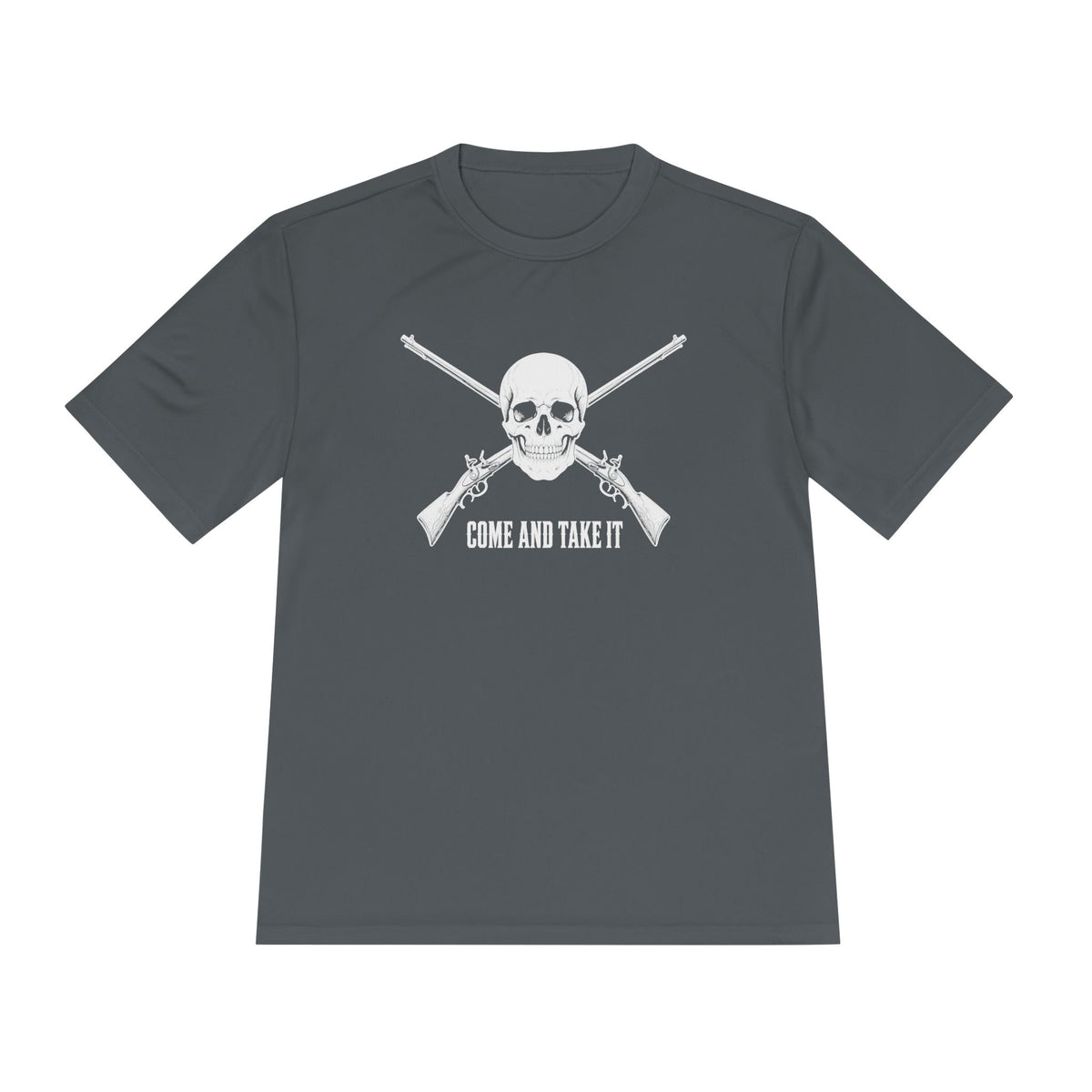Come and Take It Jolly Roger Men's Dry-Fit Performance Tee