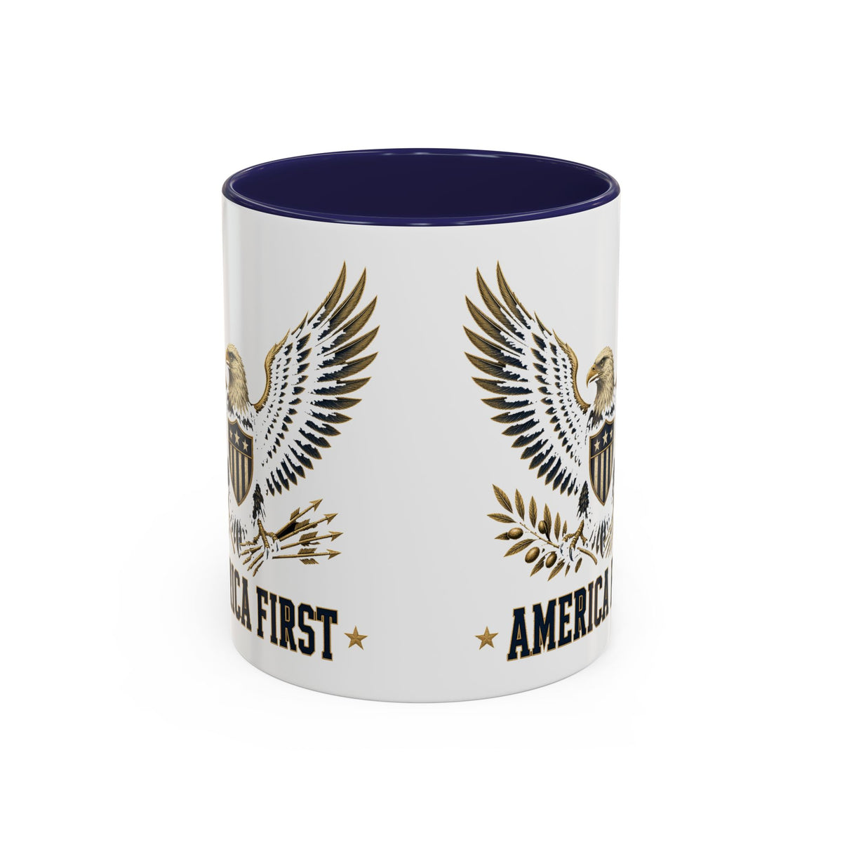 America First Eagle Accent Mug