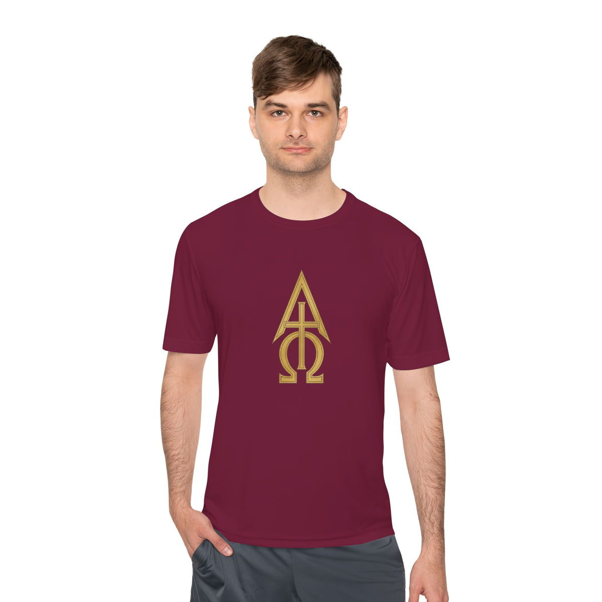 Alpha & Omega Crown of Thorns Men's Dry-Fit Performance Tee