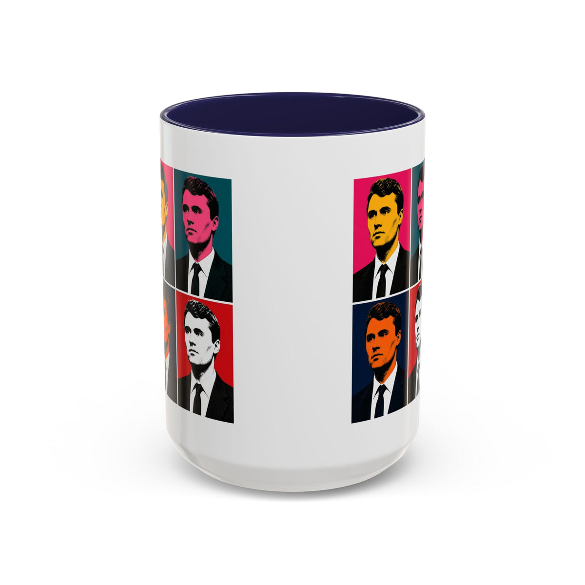 Charlie Pop Art Accent Mug