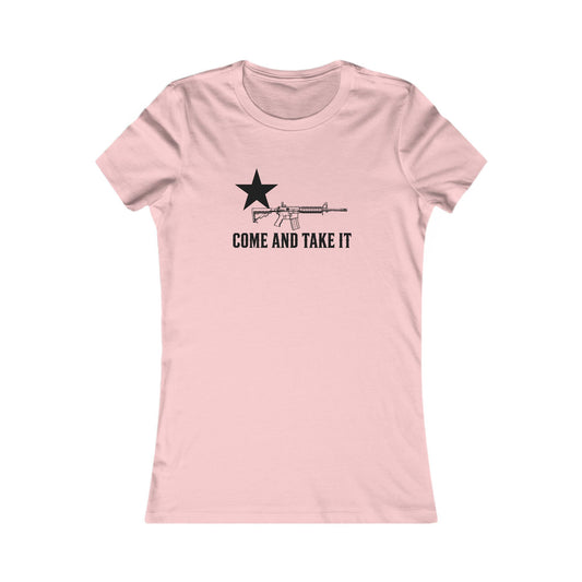 Come and Take It Rifle Women's Slim Fit Tee
