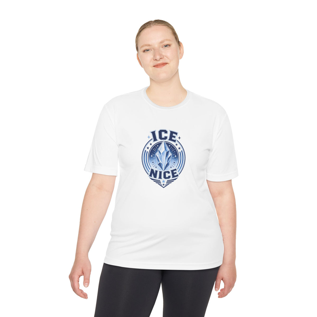 ICE is NICE Badge Men's Dry-Fit Performance Tee