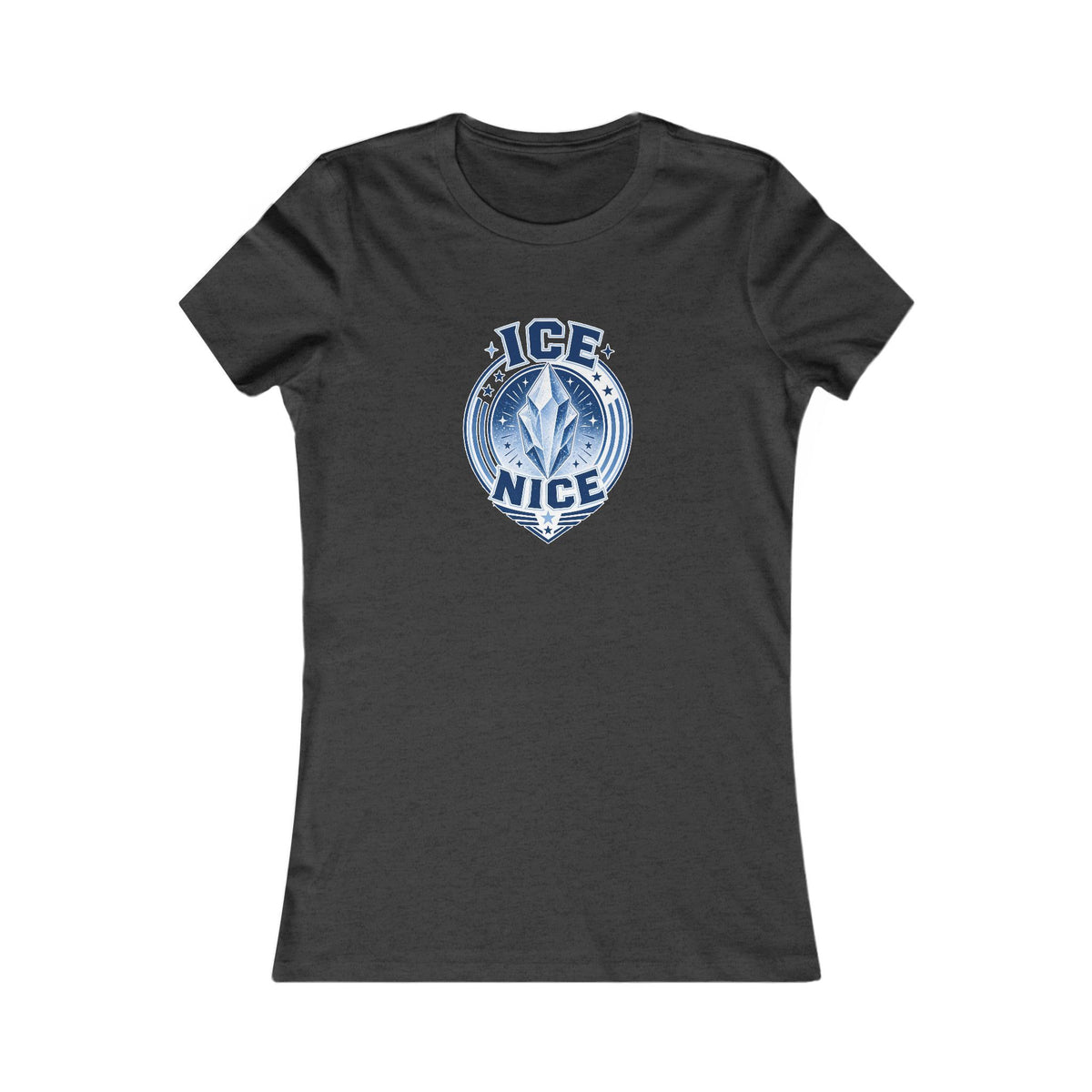 ICE is NICE Badge Women's Slim Fit Tee