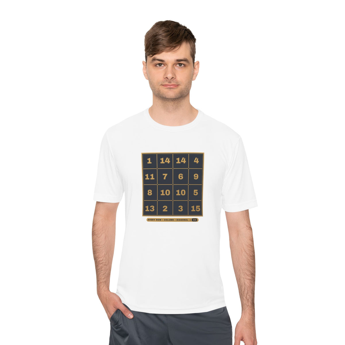 Magic Square 33 Alpha & Omega Men's Dry-Fit Performance Tee