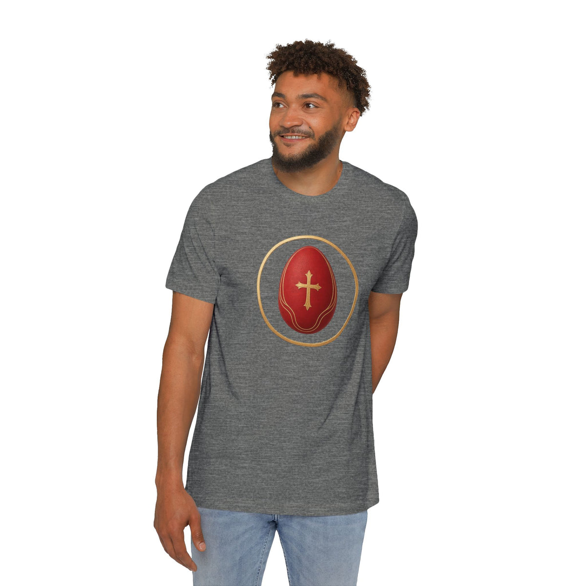He Is Risen Lightweight Tee