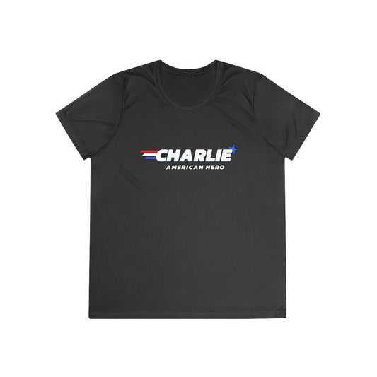 Charlie American Hero Women's Dry-Fit Performance Tee