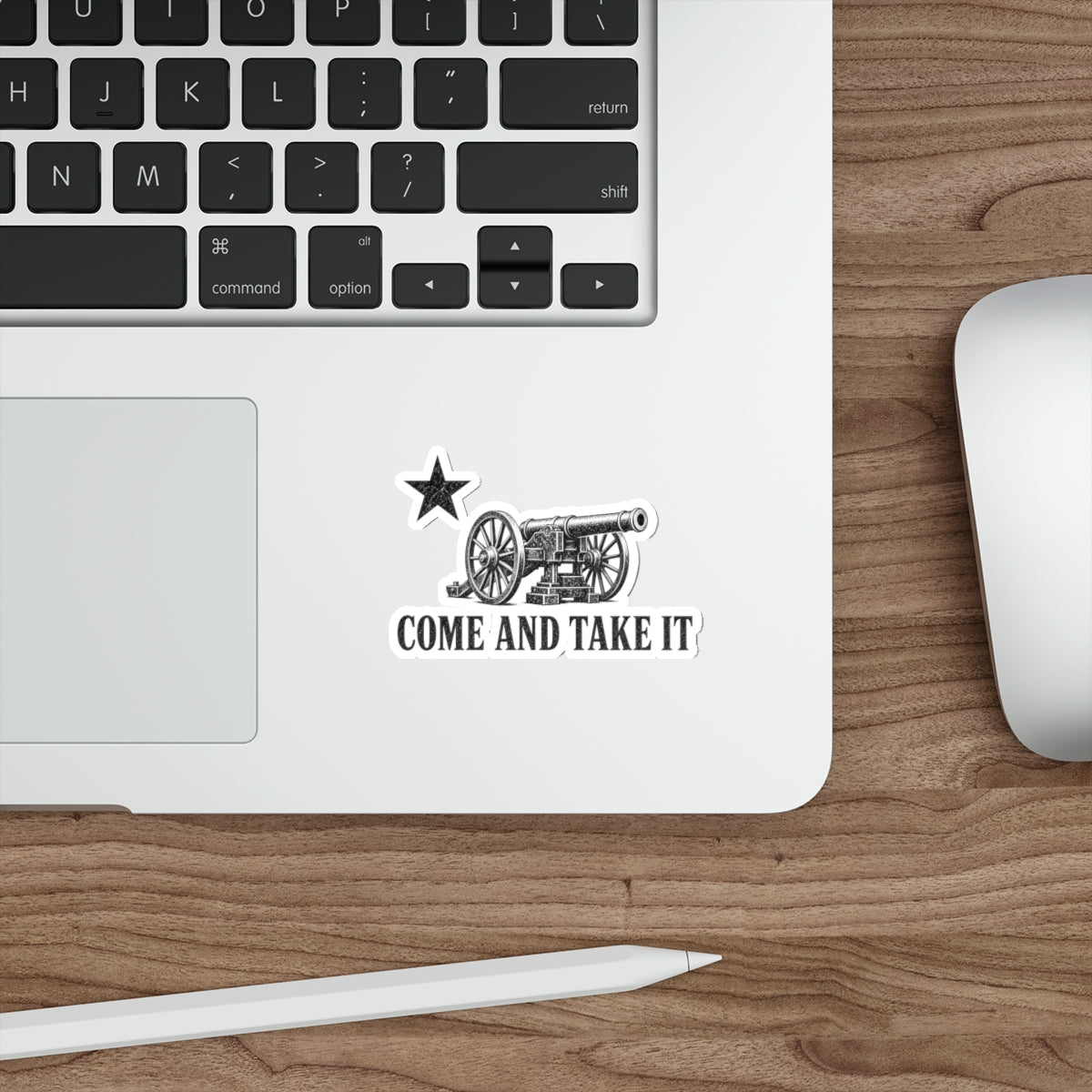 Come and Take It Cannon Die-Cut Sticker