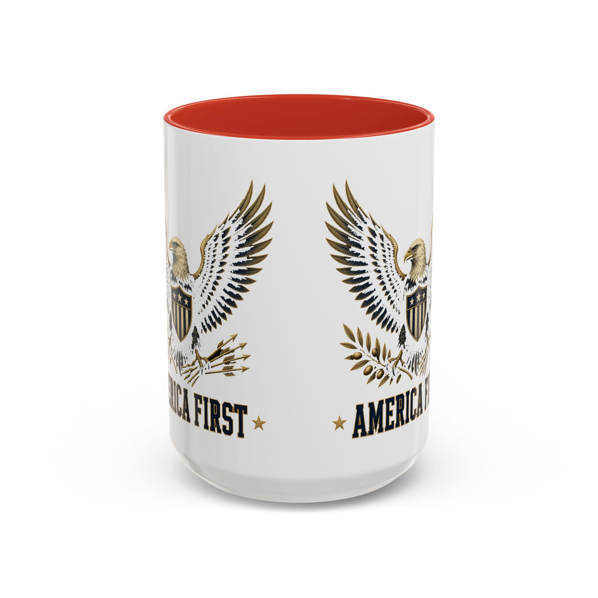 America First Eagle Accent Mug