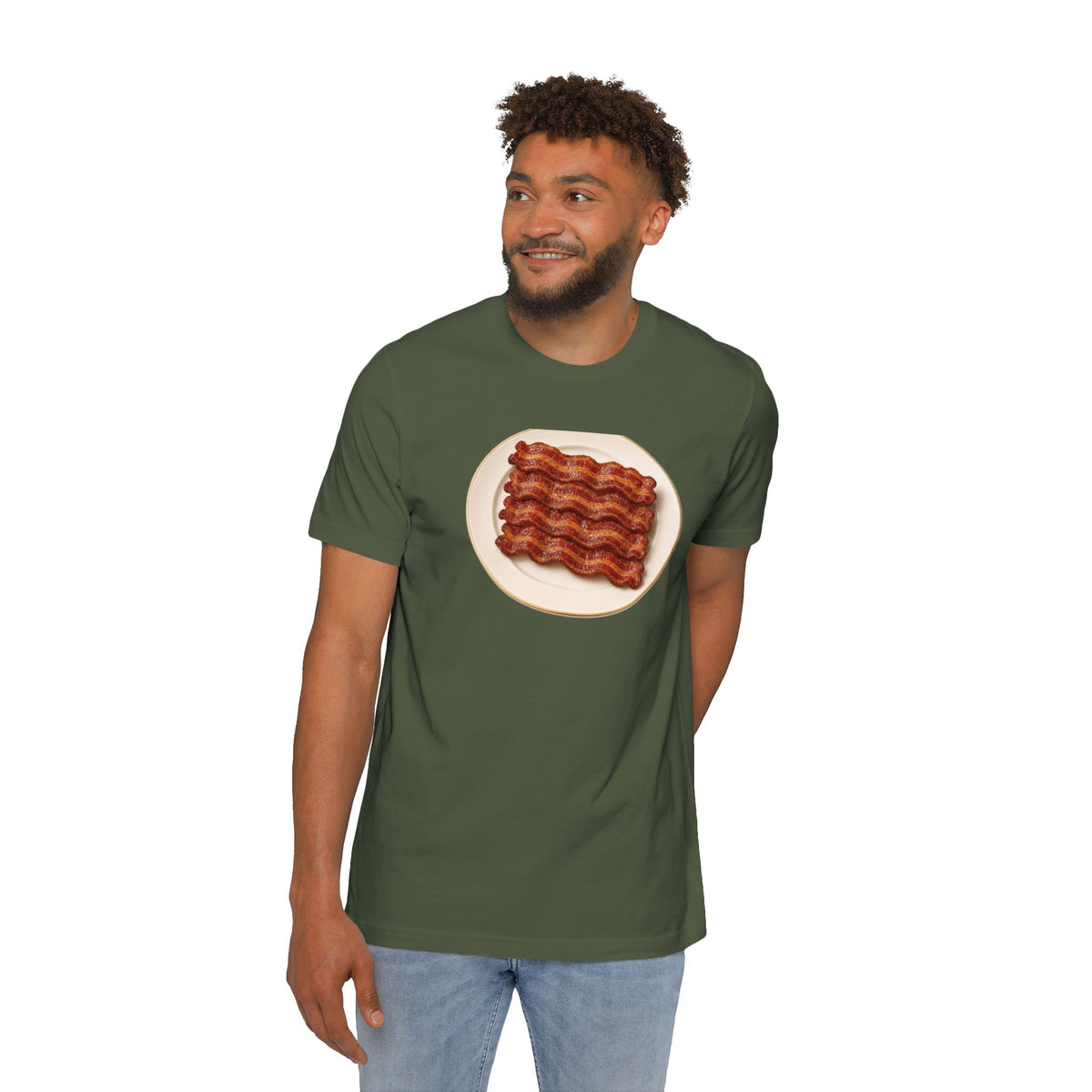Bacon Stack Plate Lightweight Tee