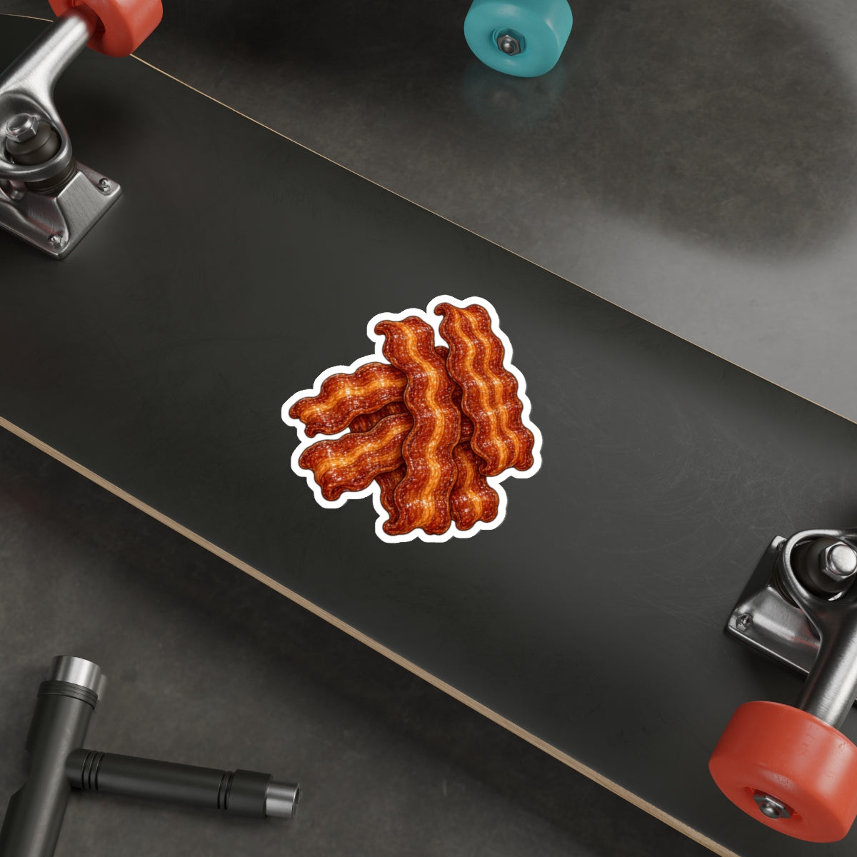 Bacon Pile Die-Cut Sticker
