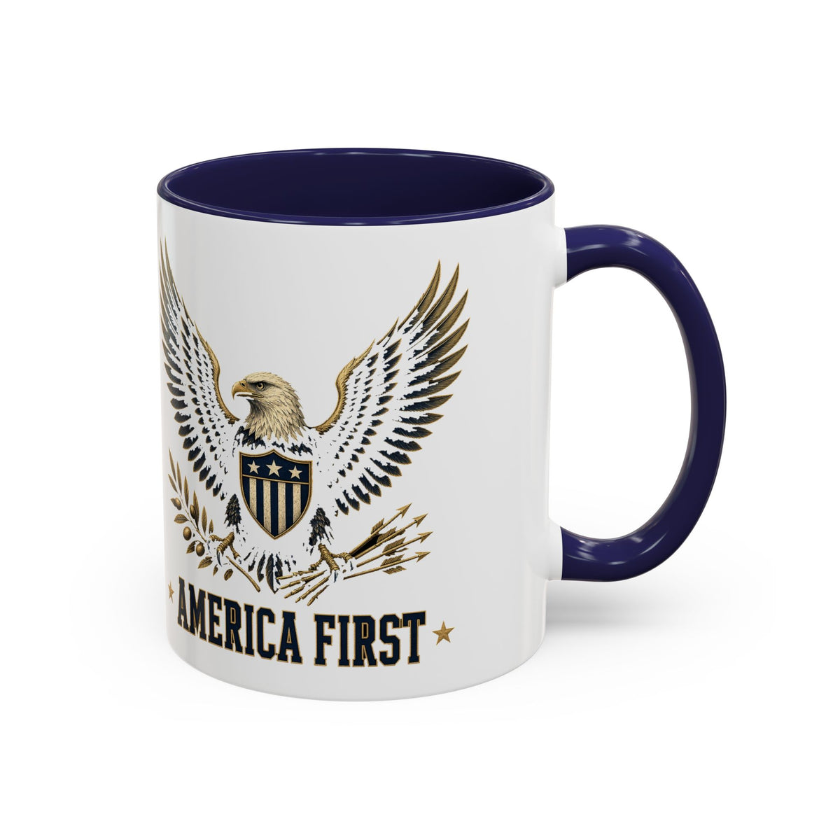 America First Eagle Accent Mug