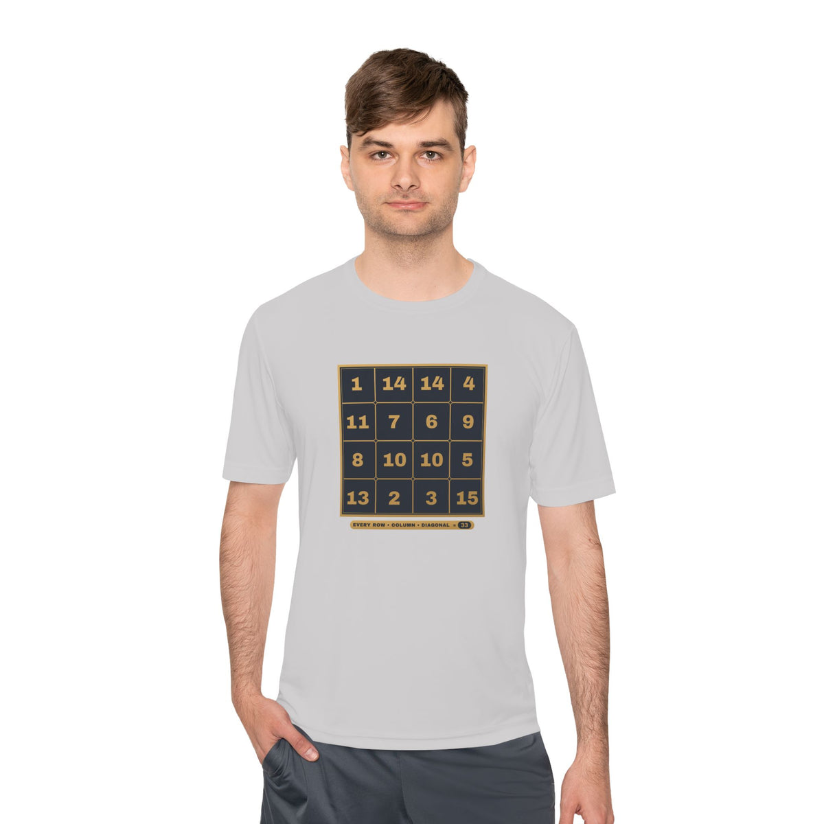 Magic Square 33 Alpha & Omega Men's Dry-Fit Performance Tee