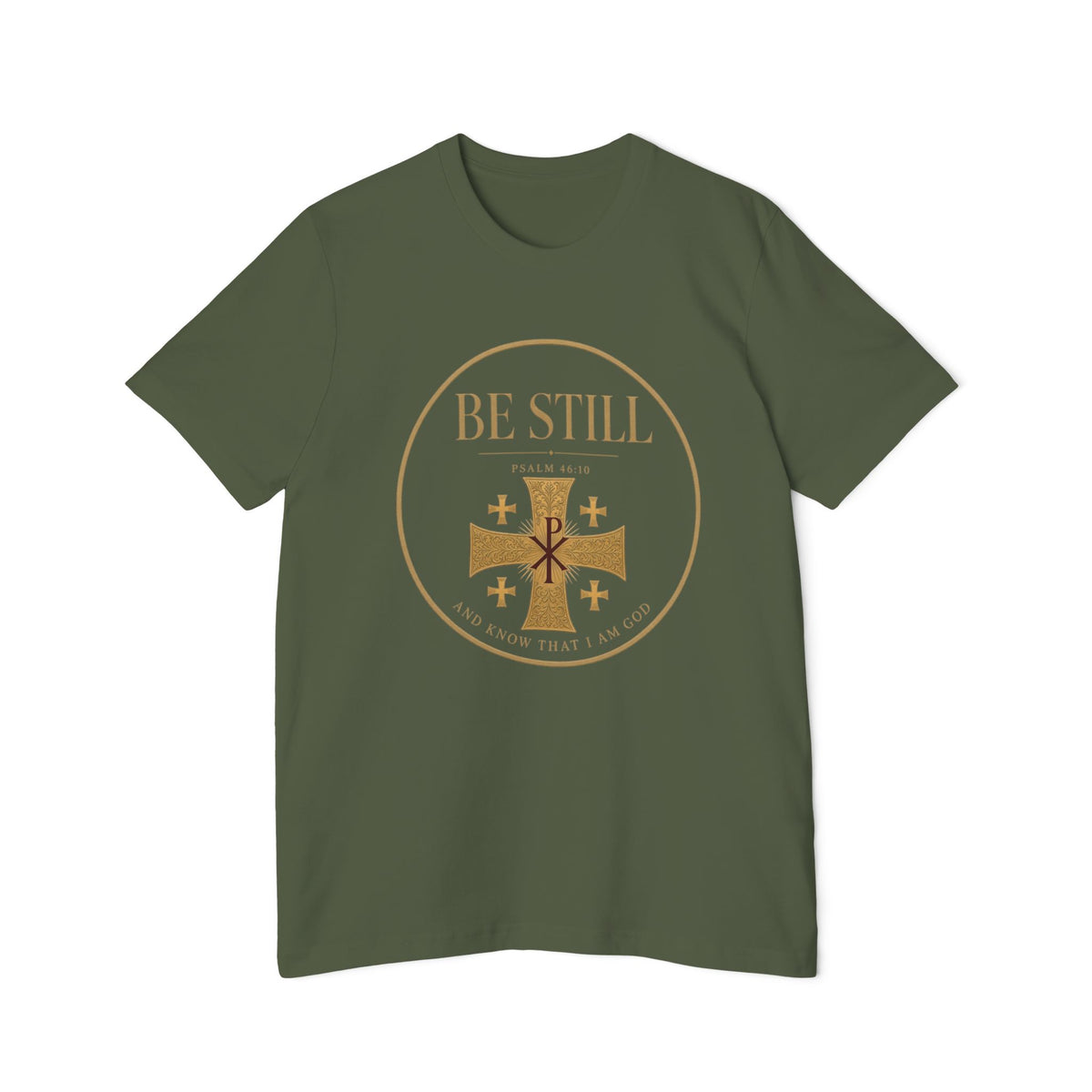 Be Still Psalm 46:10 Lightweight Tee