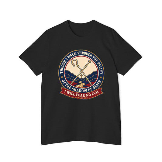 Fear No Evil Psalm 23:4 Lightweight Tee