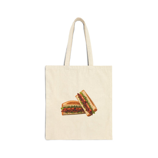 BLT Bacon Sandwich Canvas Tote Bag