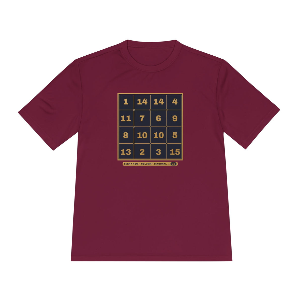 Magic Square 33 Alpha & Omega Men's Dry-Fit Performance Tee