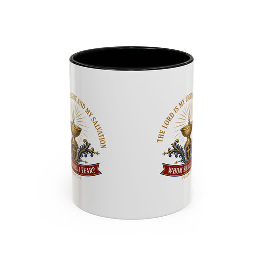 Light & Salvation Psalm 27:1 Accent Mug