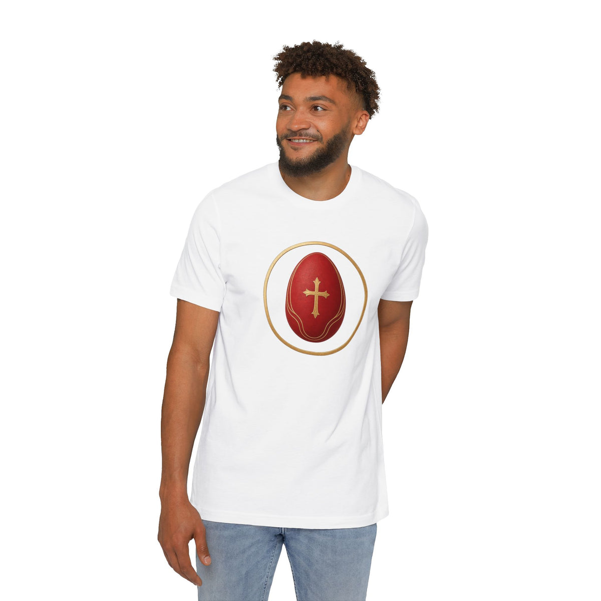 He Is Risen Lightweight Tee