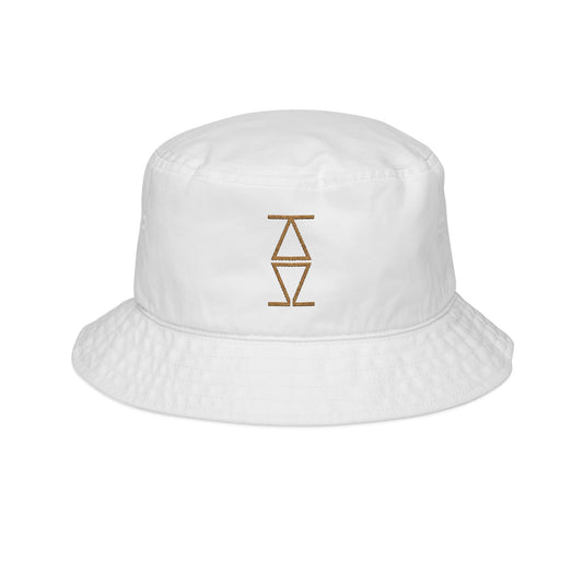 Alpha & Omega Embroidered Bucket Hat