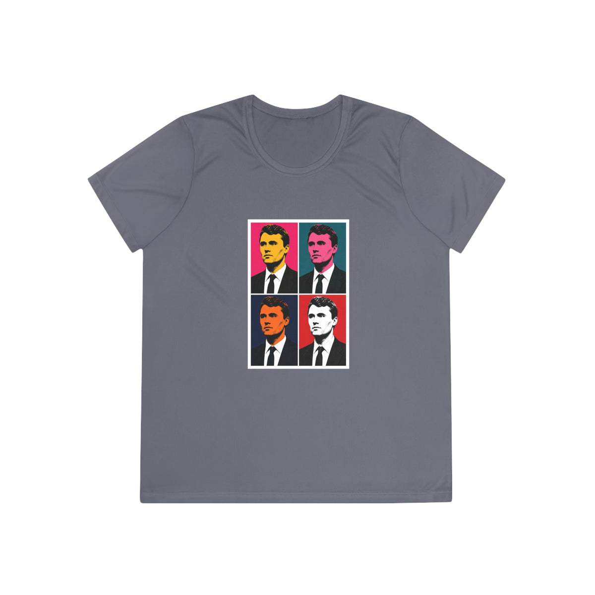 Charlie Pop Art Women's Dry-Fit Performance Tee