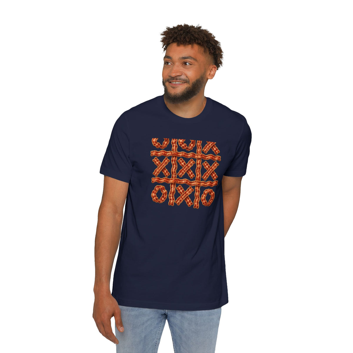 Bacon Tic-Tac-Toe Lightweight Tee