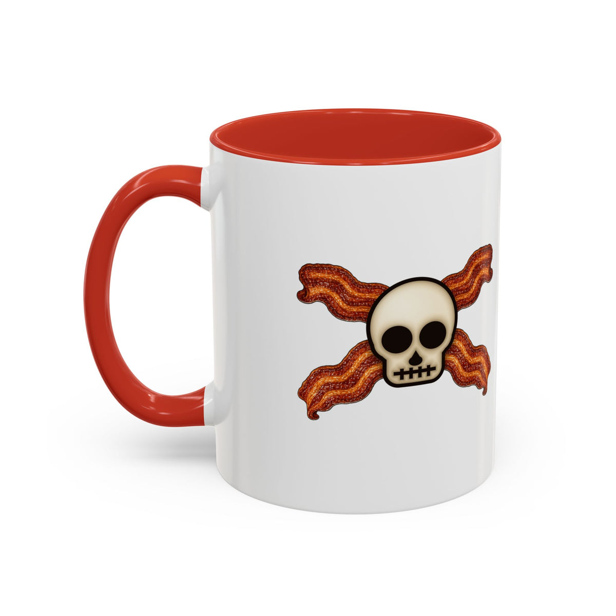 Bacon Jolly Roger Accent Mug