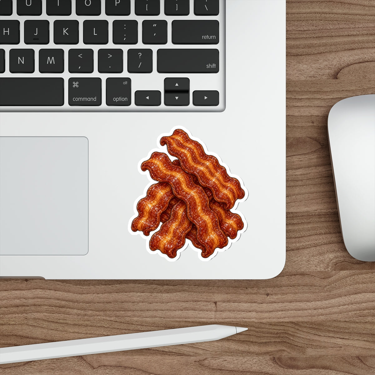 Bacon Pile Die-Cut Sticker