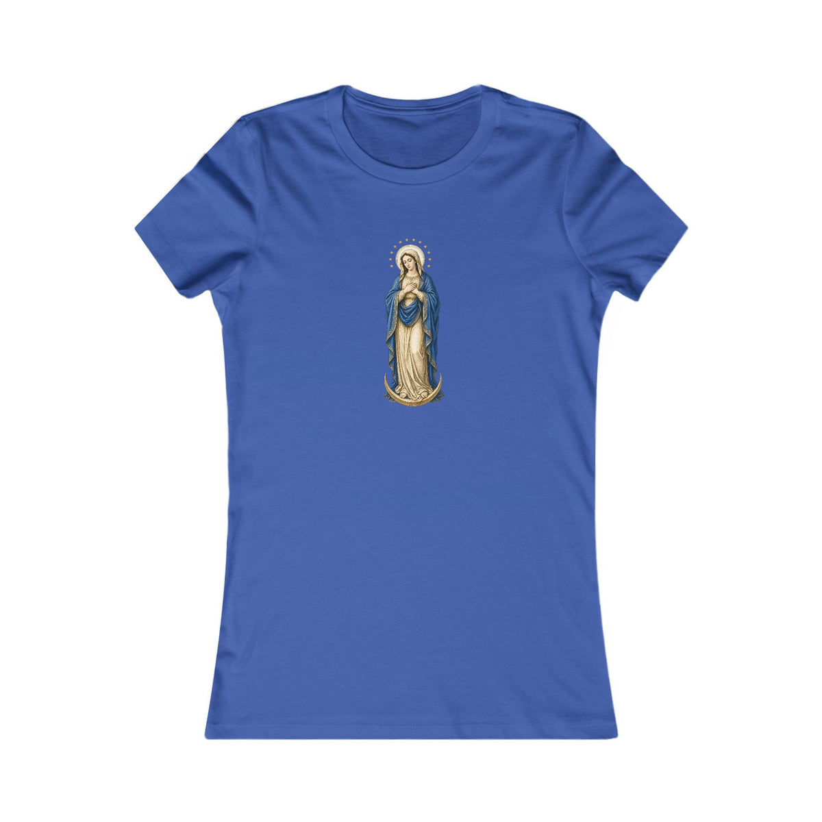 Mary, Crown of Twelve Stars Women's Slim Fit Tee