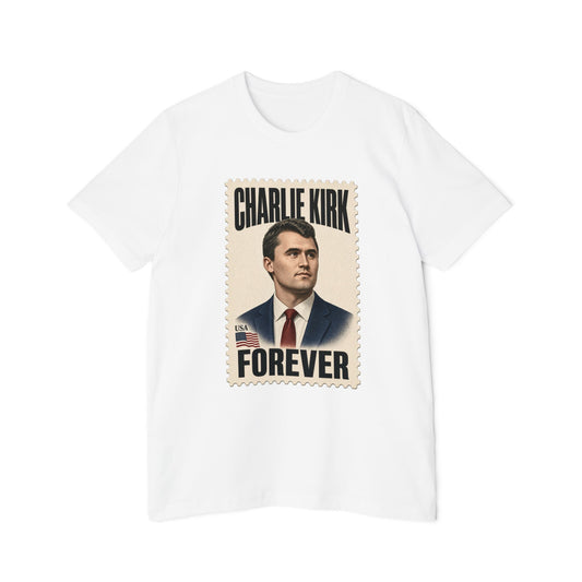 Charlie Kirk Forever Stamp Lightweight Tee