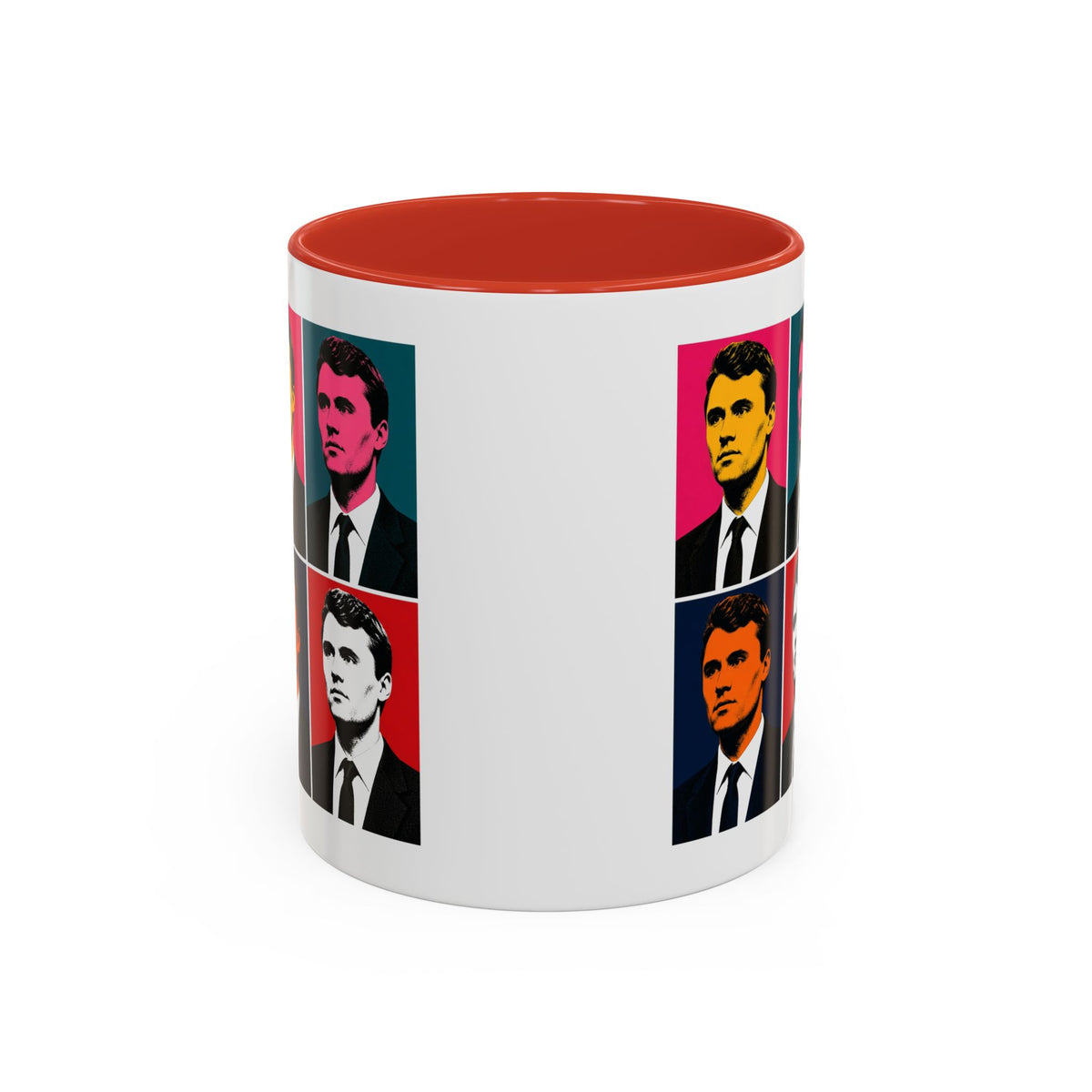 Charlie Pop Art Accent Mug
