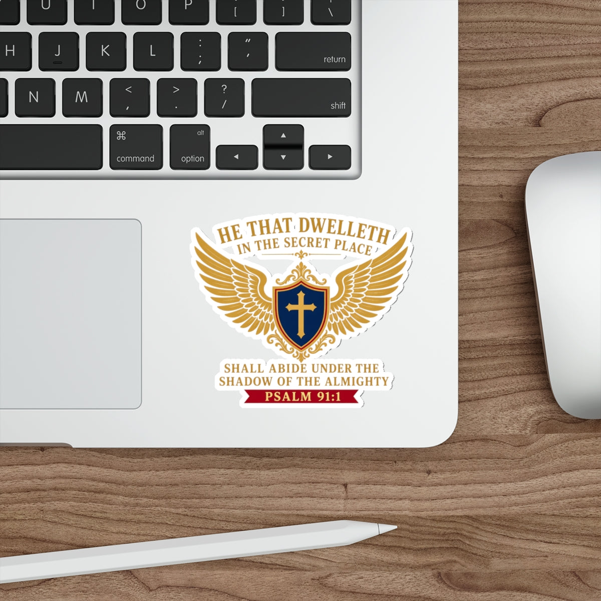 Secret Place Psalm 91:1 Die-Cut Sticker