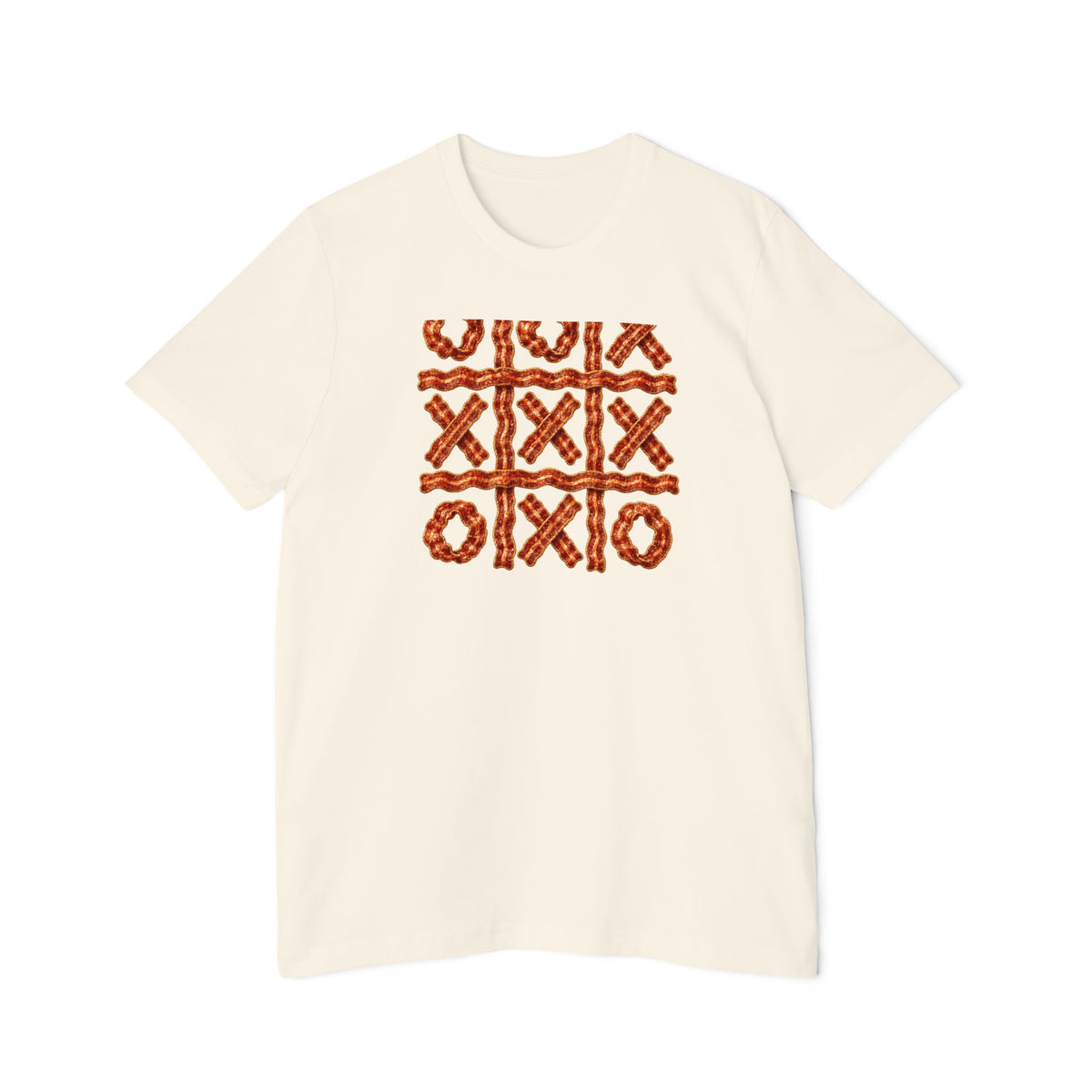 Bacon Tic-Tac-Toe Lightweight Tee