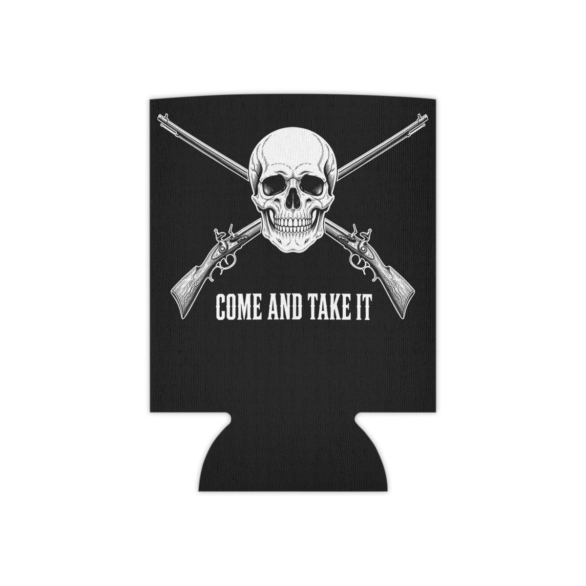 Come and Take It Jolly Roger Can Cooler