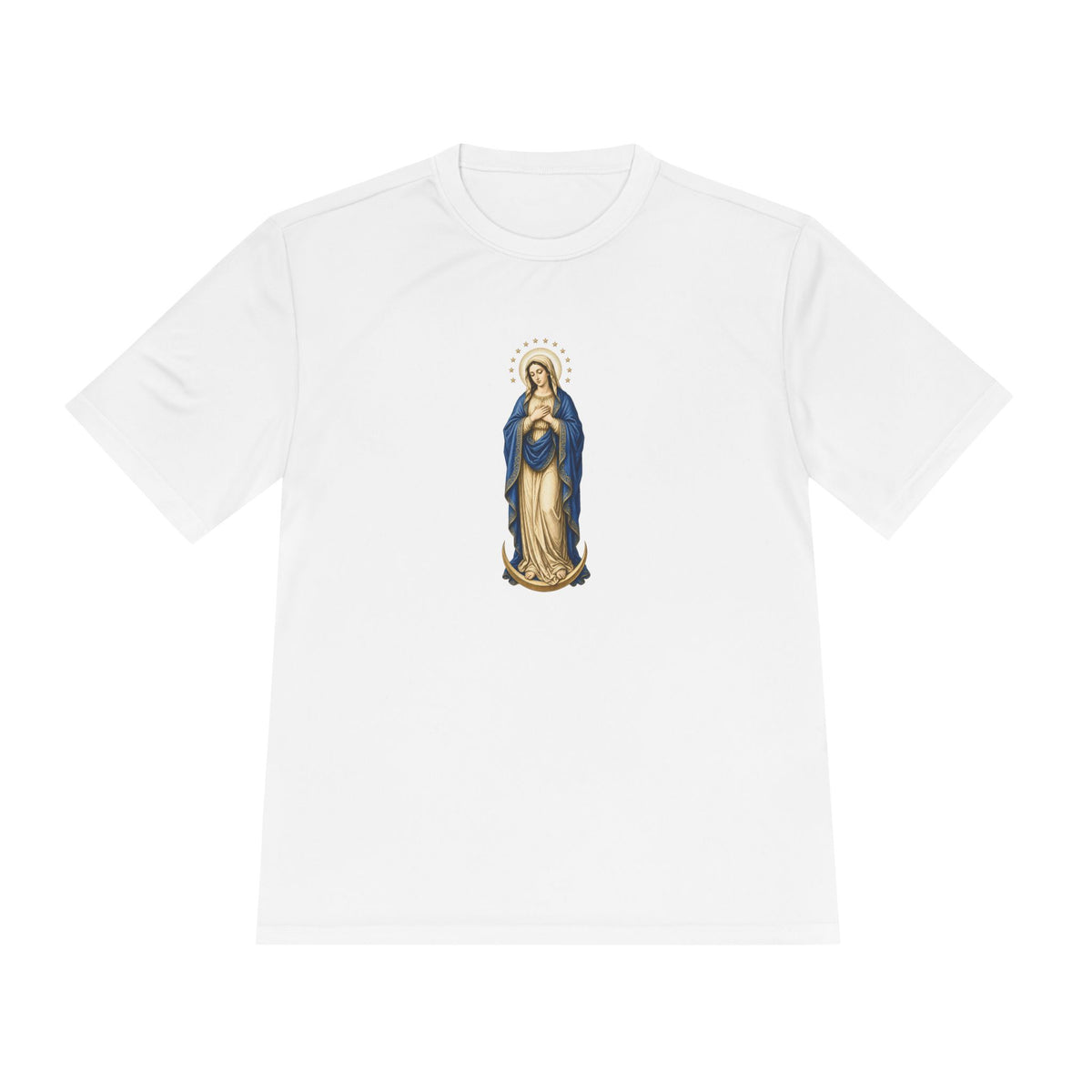Mary, Crown of Twelve Stars Men's Dry-Fit Performance Tee