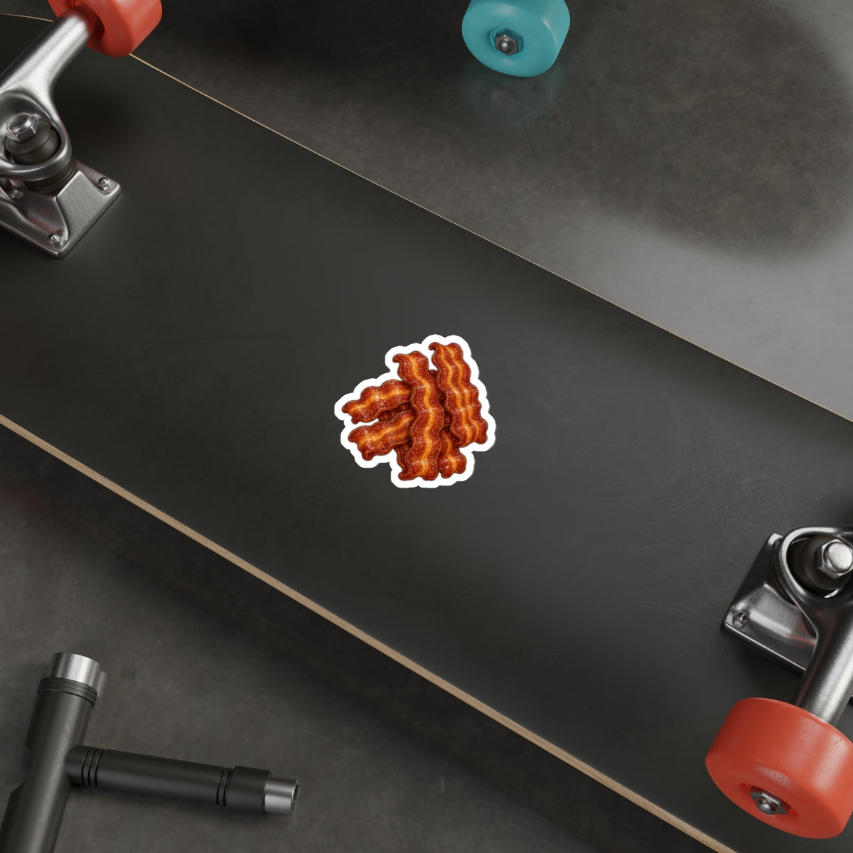 Bacon Pile Die-Cut Sticker