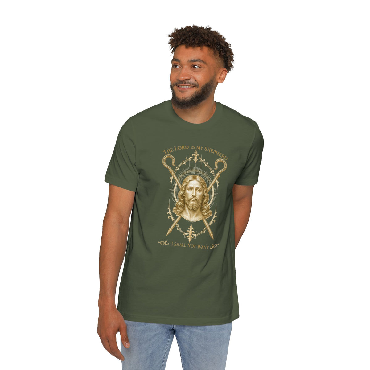 The Lord Is My Shepherd Psalm 23:1 Lightweight Tee