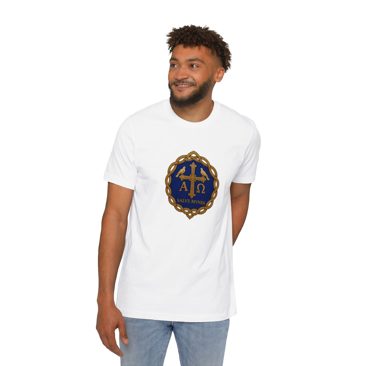 Salus Mundi Mosaic Cross Lightweight Tee