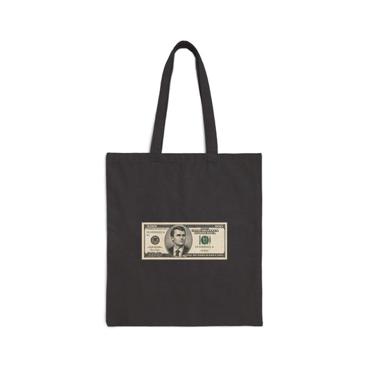 Charlie $100 Canvas Tote Bag